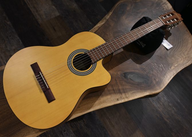 Ibanez GA3ECE-OAM Open Pore Amber Classical Guitar #079