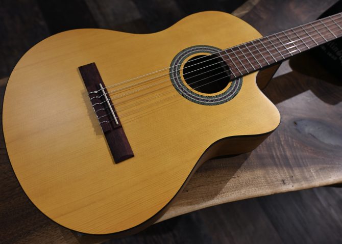 Ibanez GA3ECE-OAM Open Pore Amber Classical Guitar #079