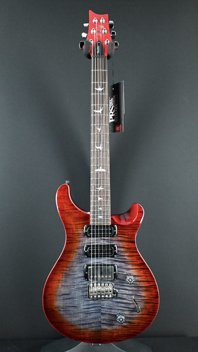 PRS SE Studio Charcoal Cherry Burst Electric Guitar #263