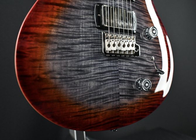 PRS SE Studio Charcoal Cherry Burst Electric Guitar #263