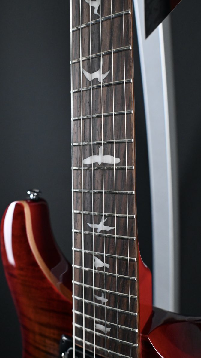 PRS SE Studio Charcoal Cherry Burst Electric Guitar #263