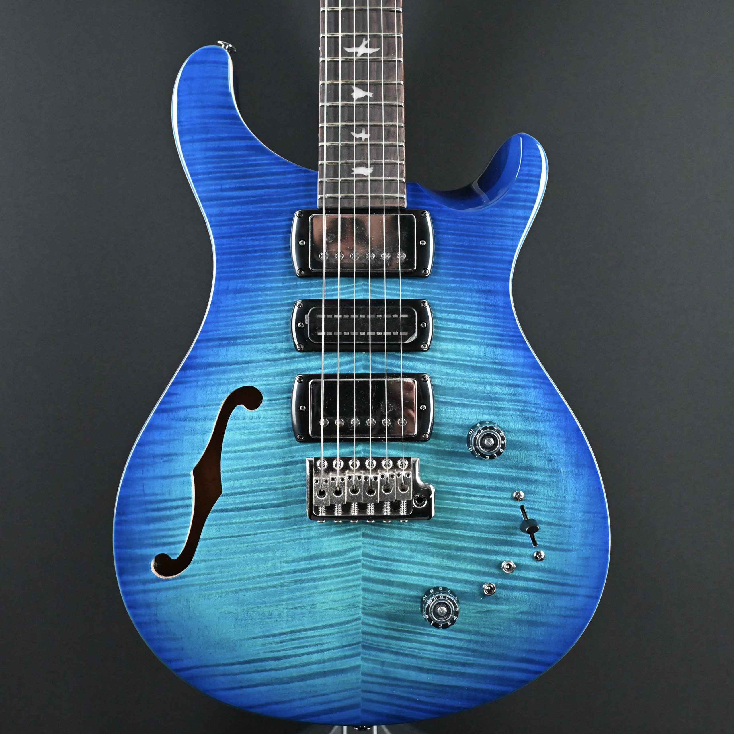 PRS SE Special Semi-Hollow Lake Blue #858 - Bay Tunes Guitars