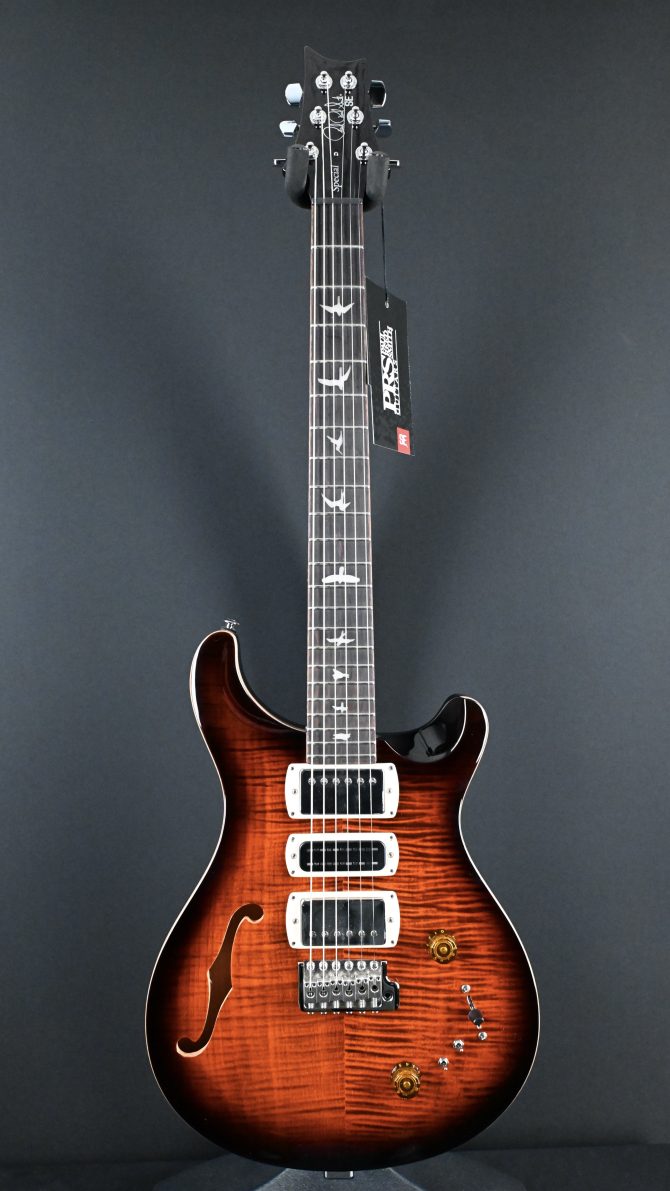 PRS SE Special Semi-Hollow Orange Tiger Smokeburst #659