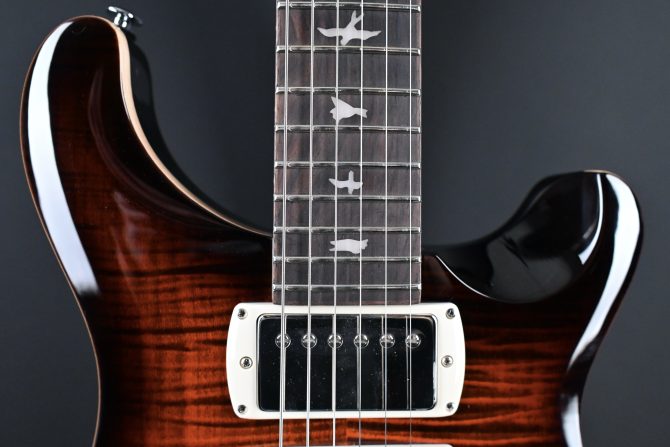 PRS SE Special Semi-Hollow Orange Tiger Smokeburst #659