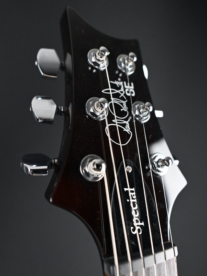 PRS SE Special Semi-Hollow Orange Tiger Smokeburst #659