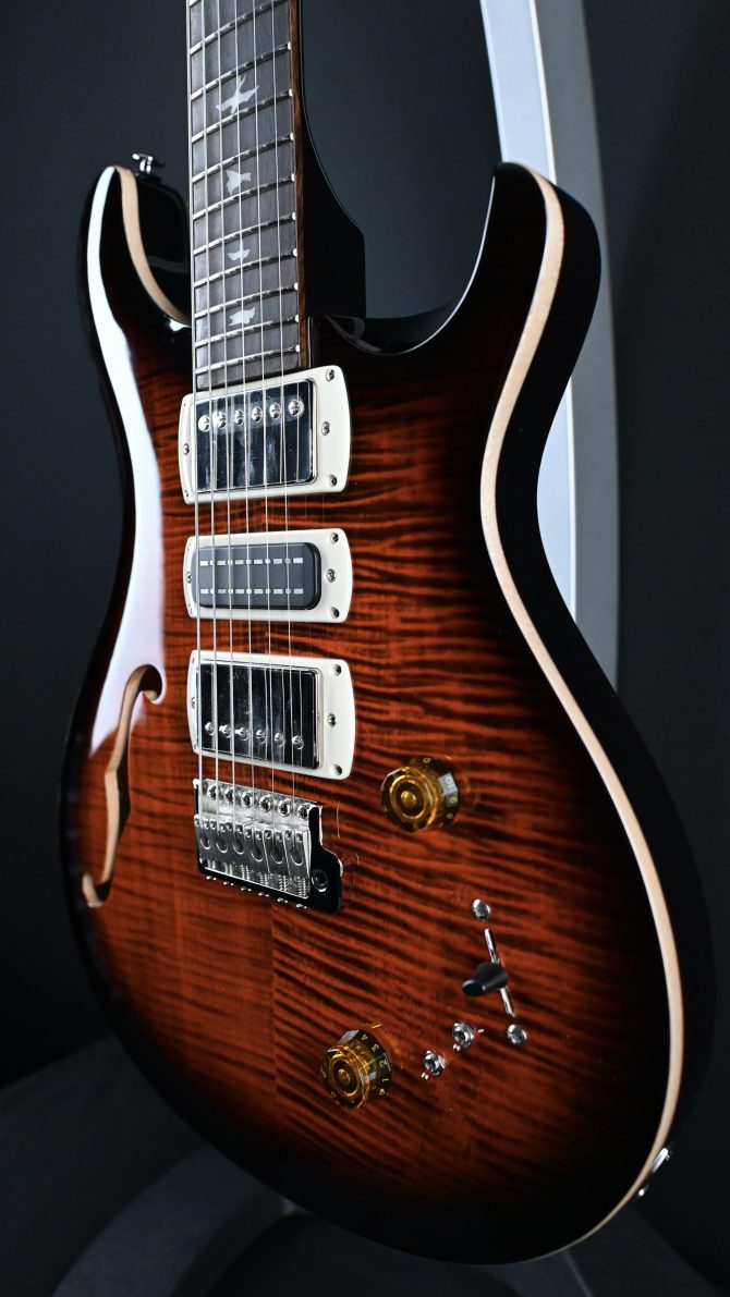 PRS SE Special Semi-Hollow Orange Tiger Smokeburst #659