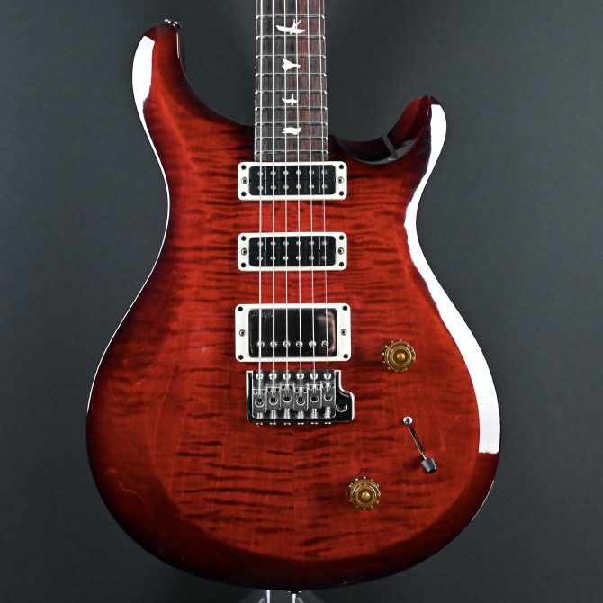 PRS S2 Studio Fire Red Burst Electric Guitar #215