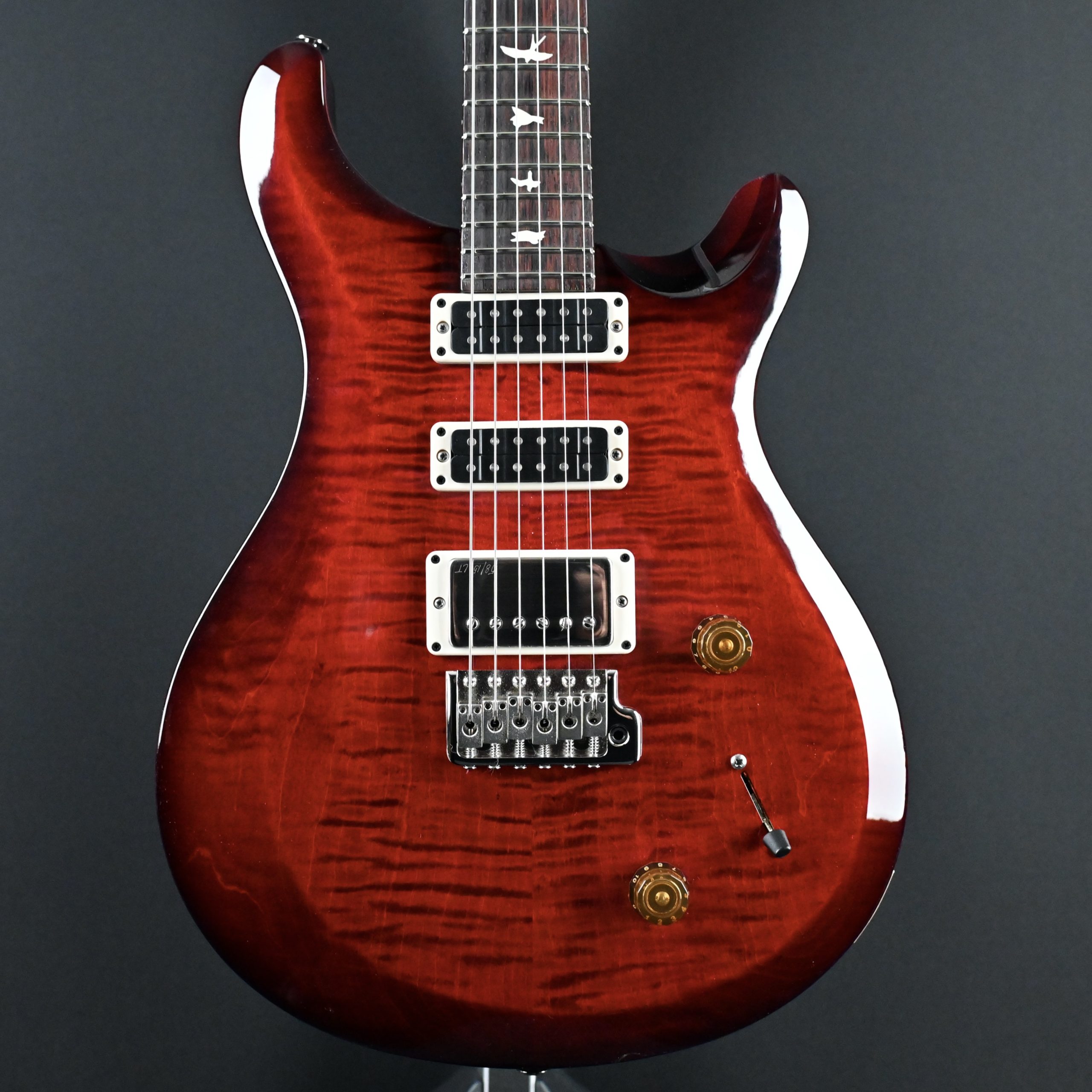 PRS S2 Studio Fire Red Burst Electric Guitar #215 - Bay Tunes Guitars
