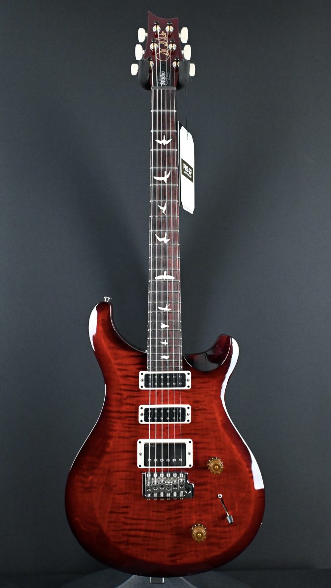PRS S2 Studio Fire Red Burst Electric Guitar #215