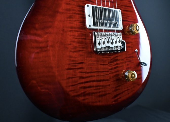 PRS S2 Studio Fire Red Burst Electric Guitar #215