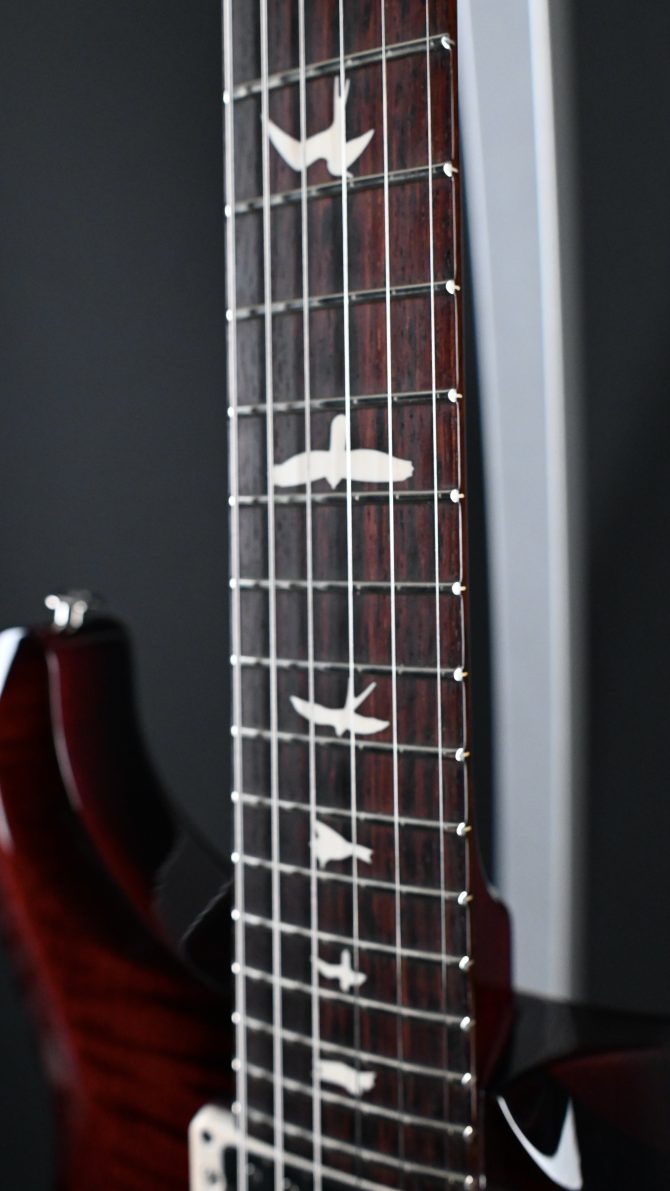 PRS S2 Studio Fire Red Burst Electric Guitar #215