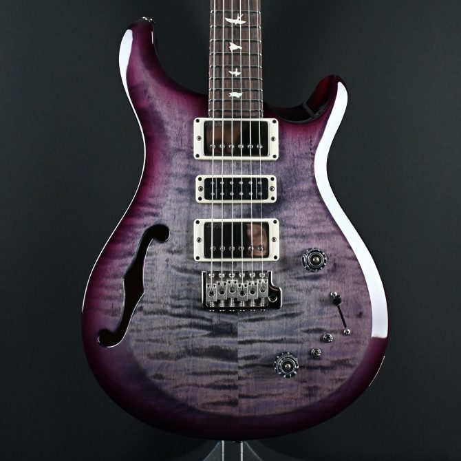 PRS S2 Special Semi-Hollow Faded Gray Black Purple Burst #309
