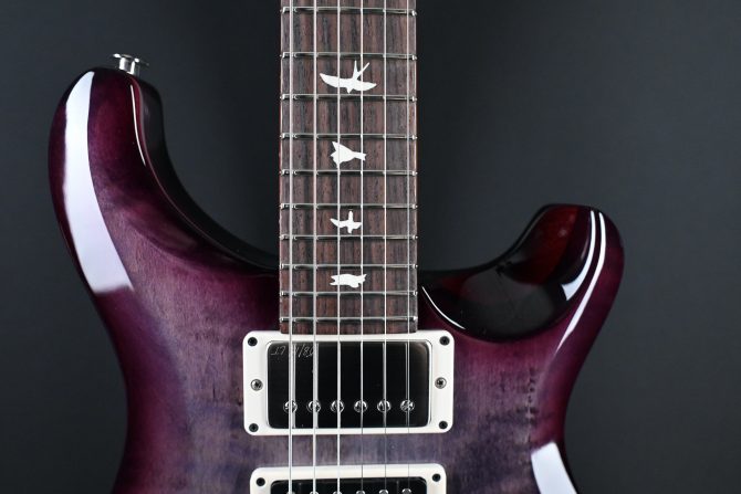 PRS S2 Special Semi-Hollow Faded Gray Black Purple Burst #309
