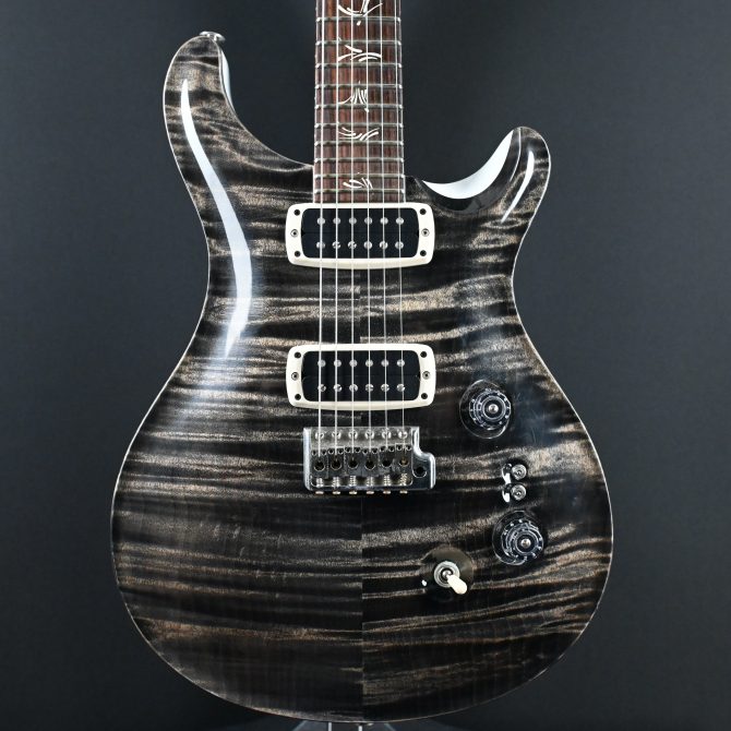PRS Brushstroke 24 Limited Charcoal Wraparound w/ White Back and Neck 2014