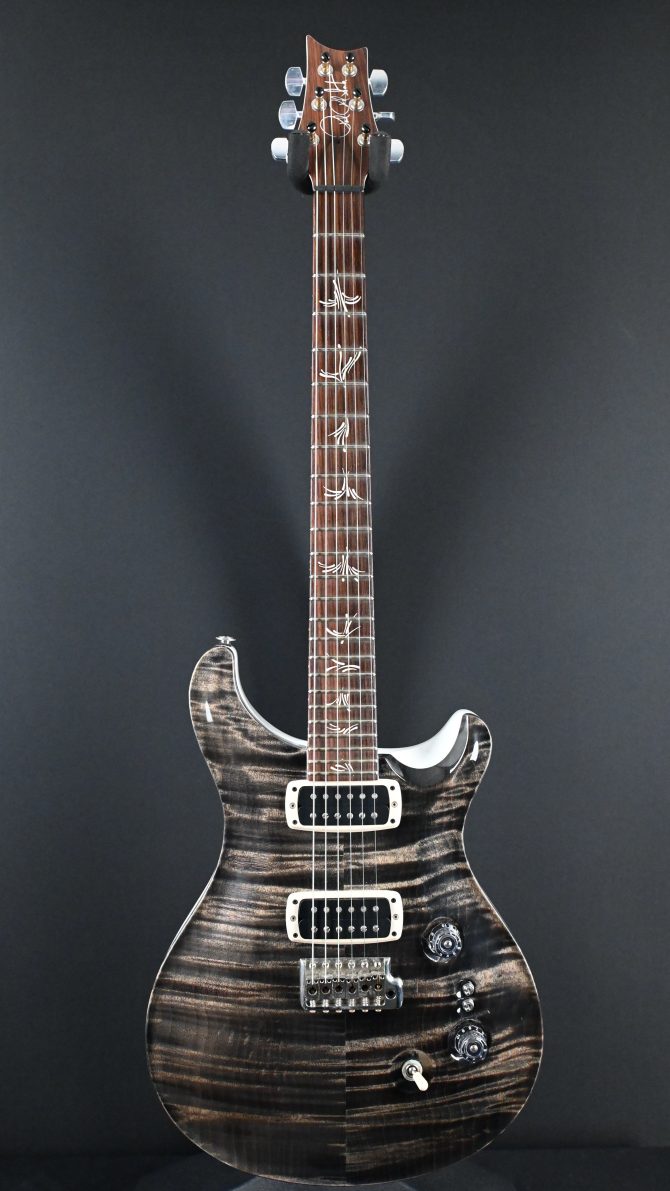 PRS Brushstroke 24 Limited Charcoal Wraparound w/ White Back and Neck 2014