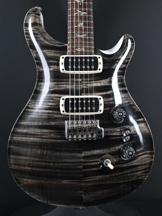 PRS Brushstroke 24 Limited Charcoal Wraparound w/ White Back and Neck 2014