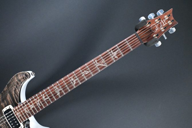 PRS Brushstroke 24 Limited Charcoal Wraparound w/ White Back and Neck 2014