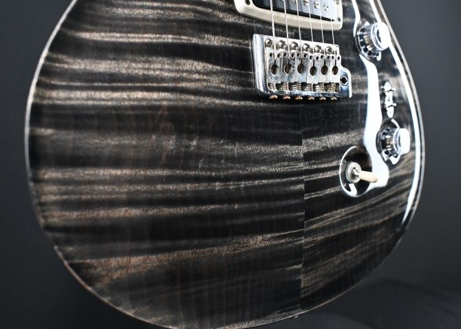 PRS Brushstroke 24 Limited Charcoal Wraparound w/ White Back and Neck 2014