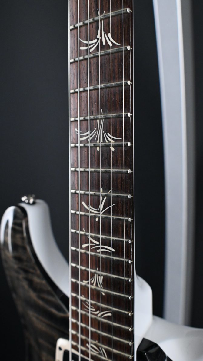 PRS Brushstroke 24 Limited Charcoal Wraparound w/ White Back and Neck 2014