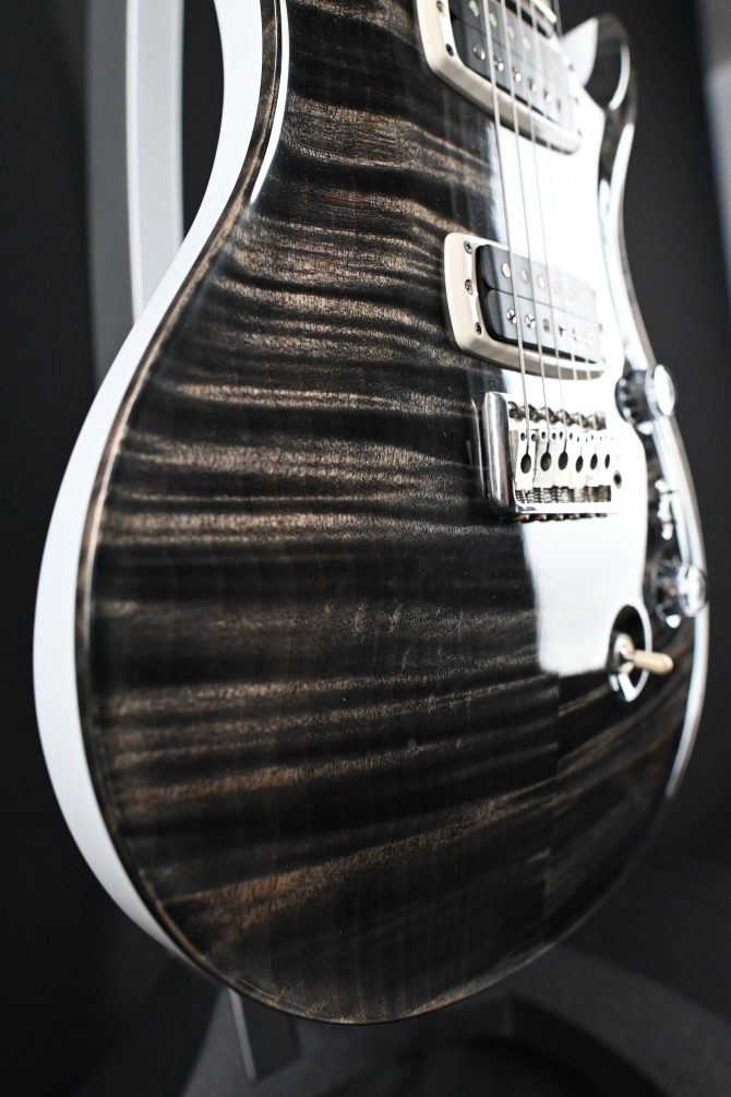 PRS Brushstroke 24 Limited Charcoal Wraparound w/ White Back and Neck 2014