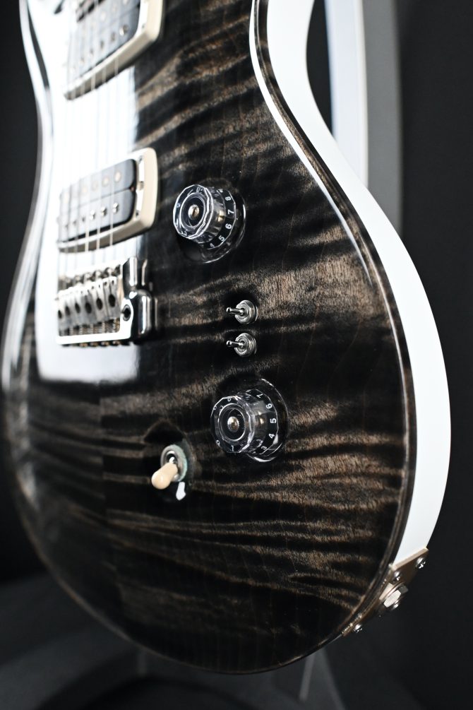PRS Brushstroke 24 Limited Charcoal Wraparound w/ White Back and Neck 2014