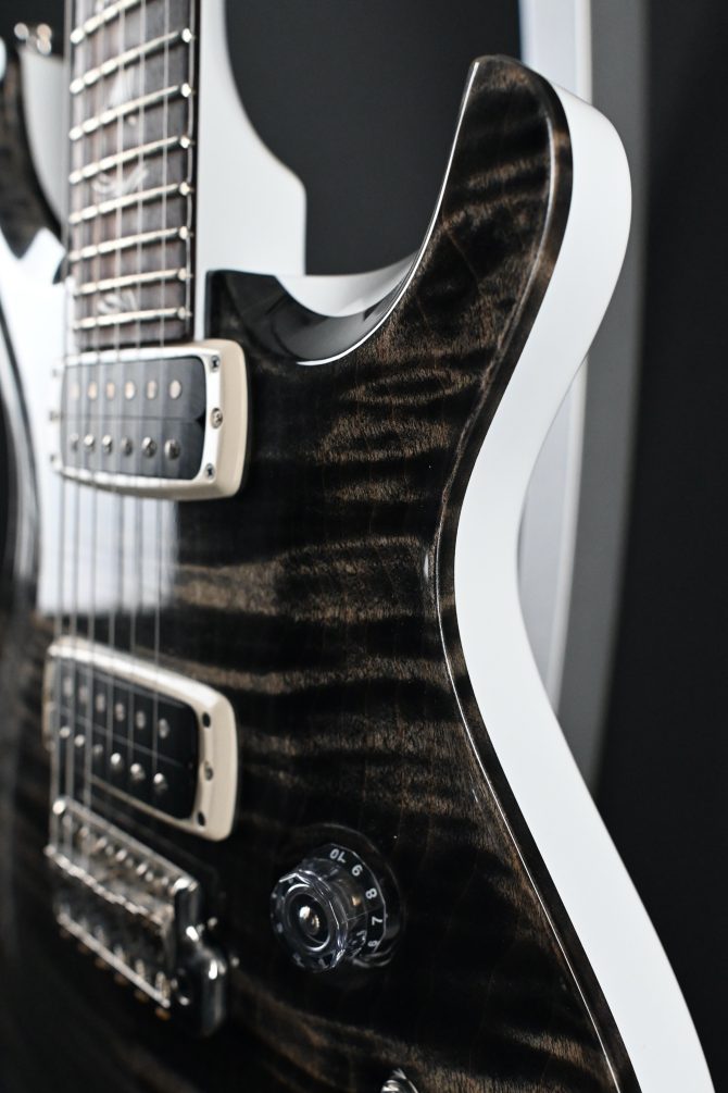 PRS Brushstroke 24 Limited Charcoal Wraparound w/ White Back and Neck 2014