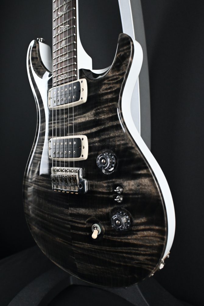 PRS Brushstroke 24 Limited Charcoal Wraparound w/ White Back and Neck 2014