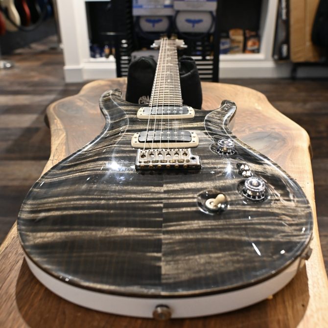 PRS Brushstroke 24 Limited Charcoal Wraparound w/ White Back and Neck 2014