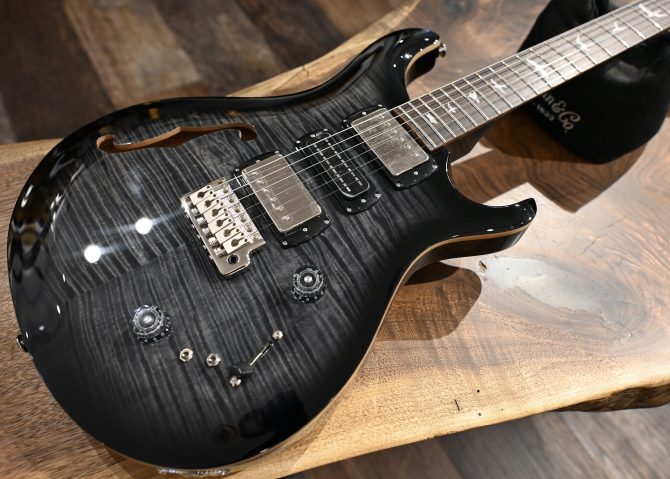PRS SE Special Semi-Hollow Charcoal Burst #189