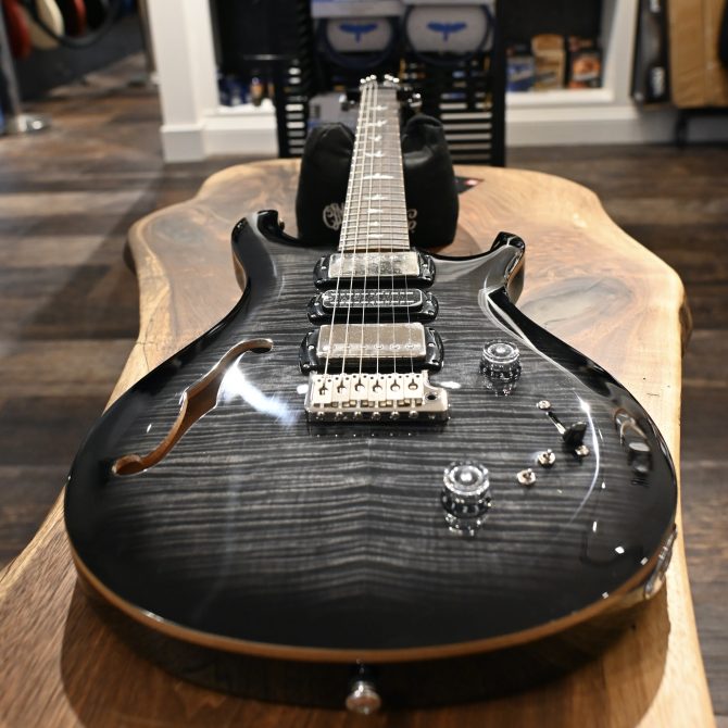 PRS SE Special Semi-Hollow Charcoal Burst #189