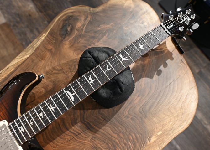PRS SE Special Semi-Hollow Orange Tiger Smokeburst #659