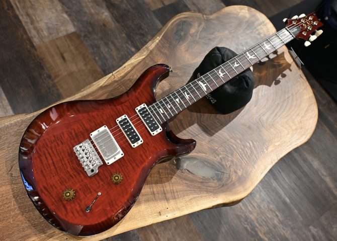 PRS S2 Studio Fire Red Burst Electric Guitar #215
