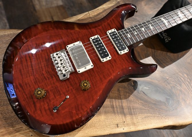 PRS S2 Studio Fire Red Burst Electric Guitar #215