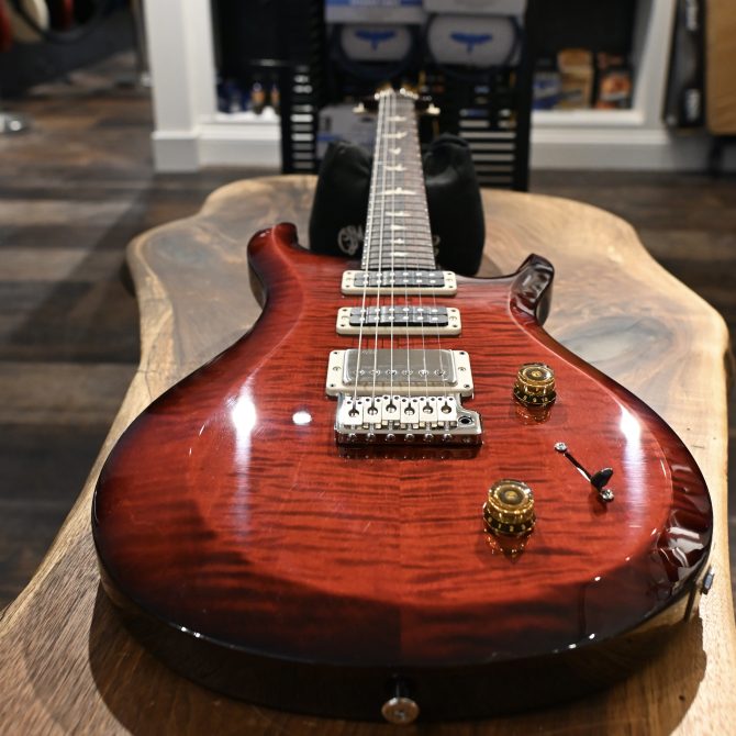PRS S2 Studio Fire Red Burst Electric Guitar #215