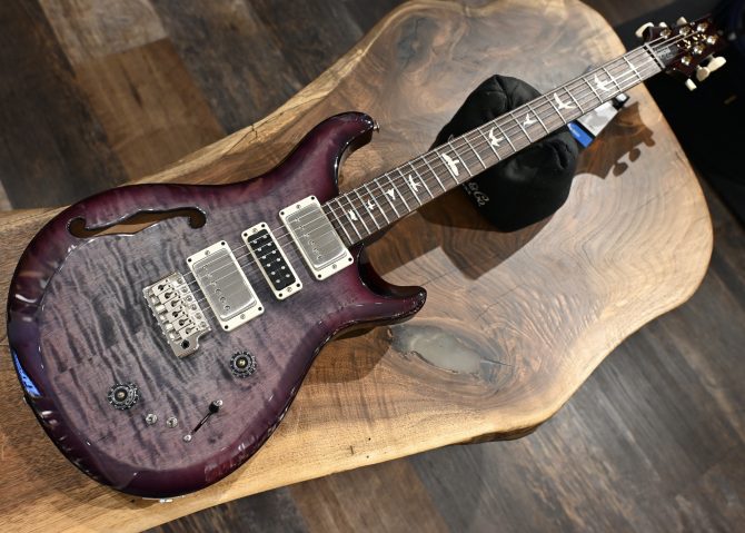 PRS S2 Special Semi-Hollow Faded Gray Black Purple Burst #309