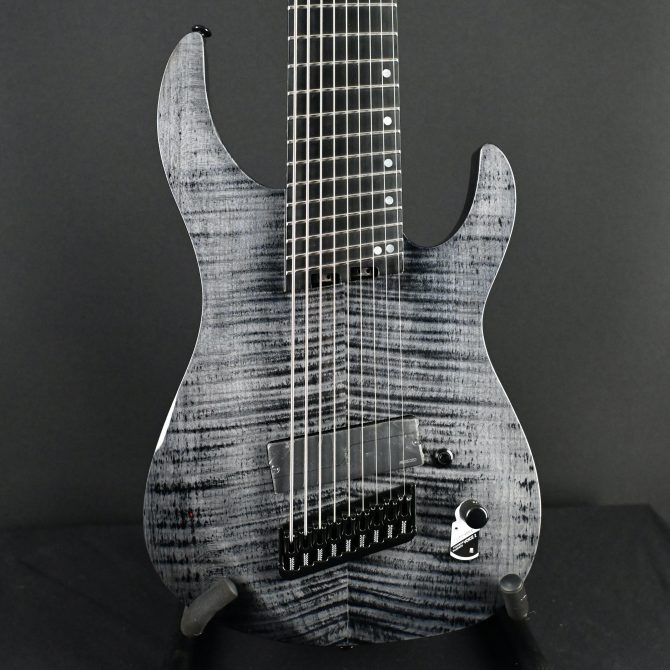 Legator N9F-BLK Black Flame Maple 9-String Multi-Scale Electric #150