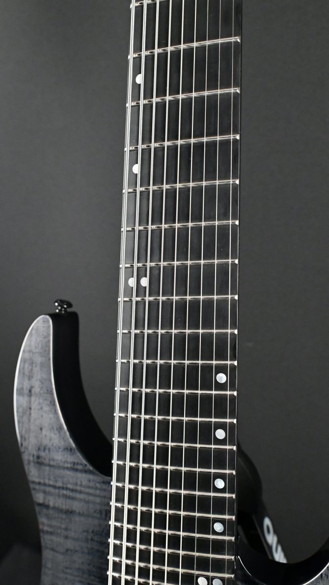 Legator N9F-BLK Black Flame Maple 9-String Multi-Scale Electric #150