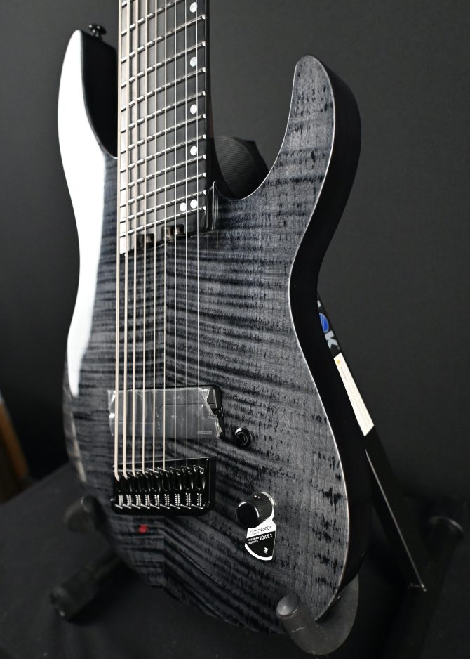 Legator N9F-BLK Black Flame Maple 9-String Multi-Scale Electric #150