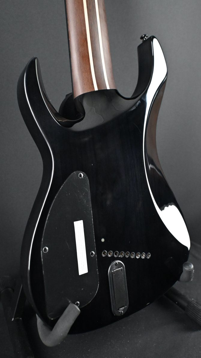 Legator N9F-BLK Black Flame Maple 9-String Multi-Scale Electric #150