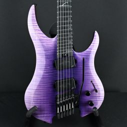 Legator G6FT-PR Purple Flame Multi-Scale Electric Guitar #150