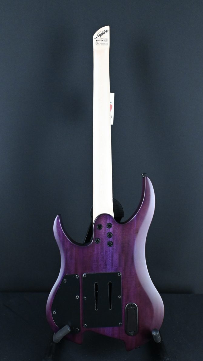 Legator G6FT-PR Purple Flame Multi-Scale Electric Guitar #150