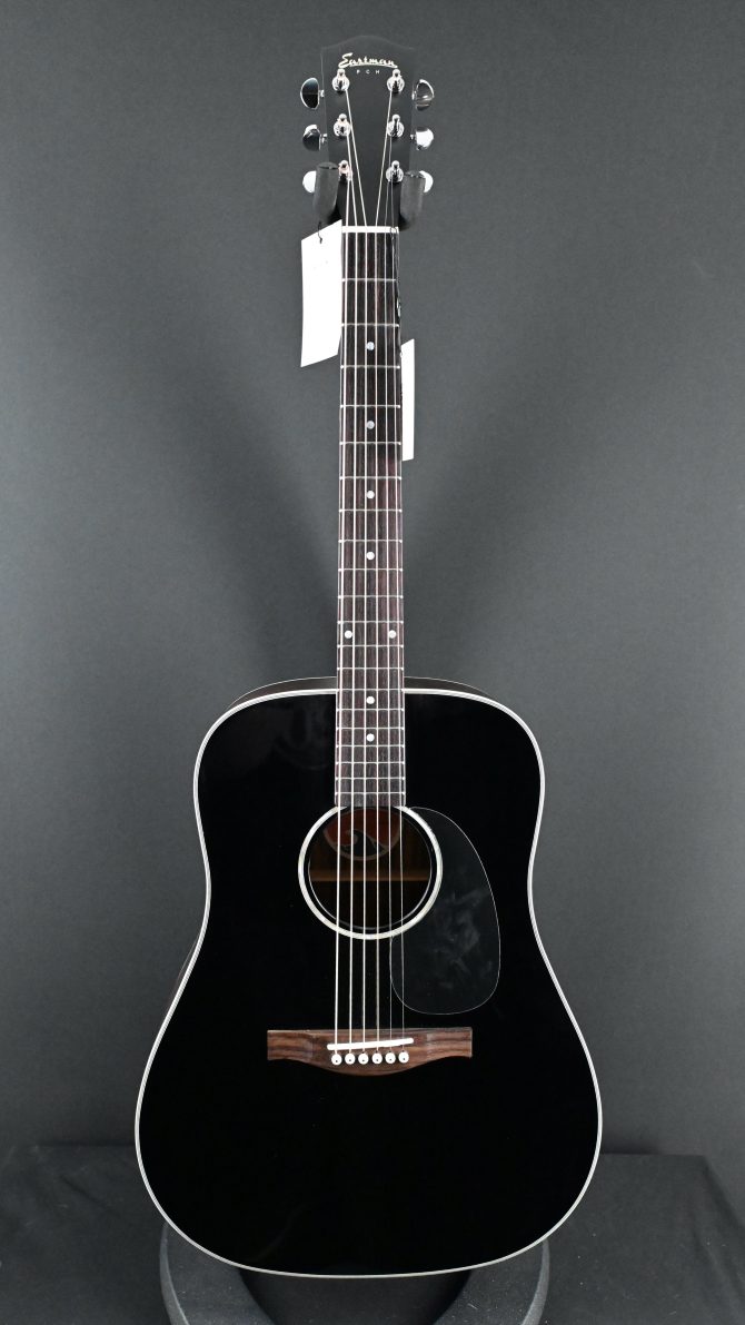 Eastman PCH2-D Black Dreadnought Acoustic Guitar #873