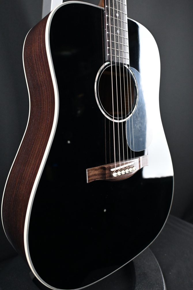 Eastman PCH2-D Black Dreadnought Acoustic Guitar #873
