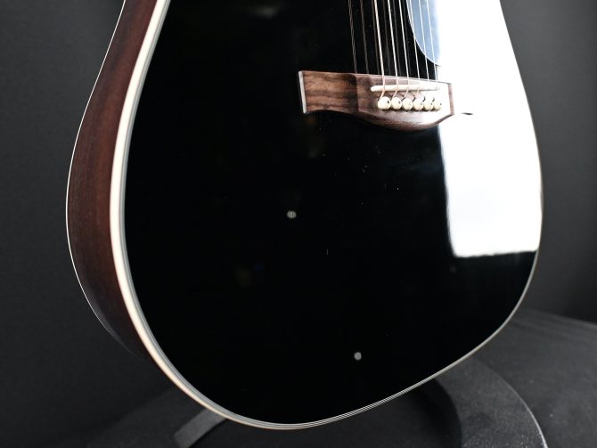 Eastman PCH2-D Black Dreadnought Acoustic Guitar #873