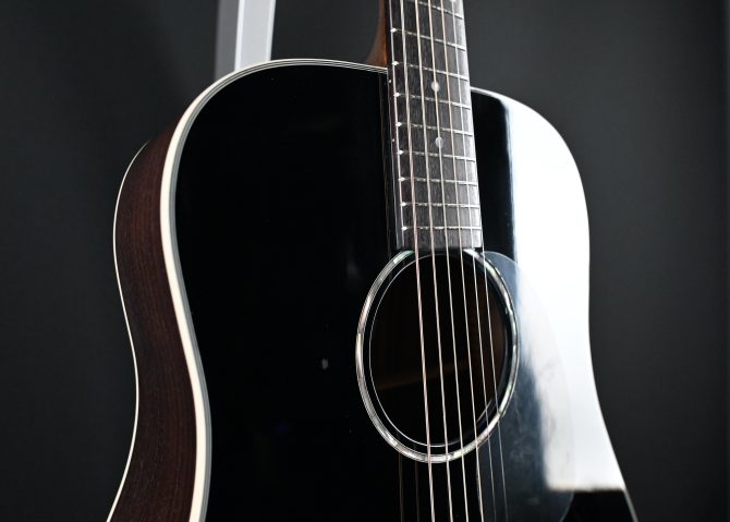 Eastman PCH2-D Black Dreadnought Acoustic Guitar #873