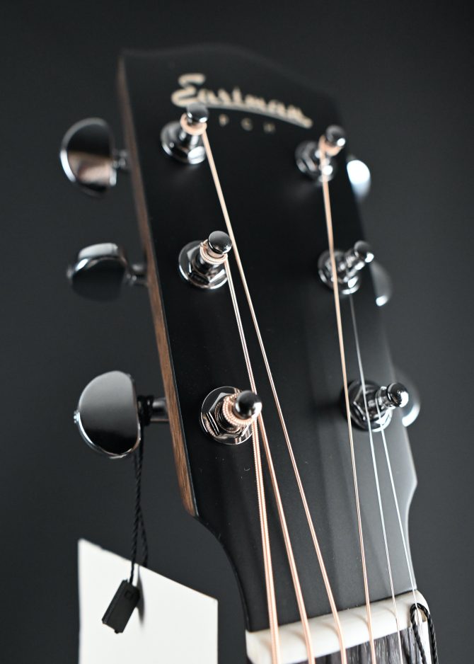 Eastman PCH2-D Black Dreadnought Acoustic Guitar #873