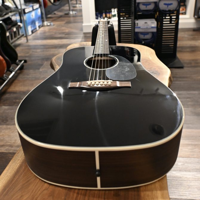 Eastman PCH2-D Black Dreadnought Acoustic Guitar #873