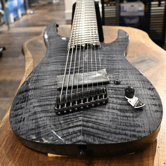Legator N9F-BLK Black Flame Maple 9-String Multi-Scale Electric #150