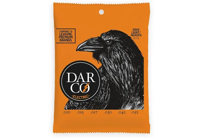 Darco Nickel Electric Guitar Strings - Light/Heavy .10 - .52