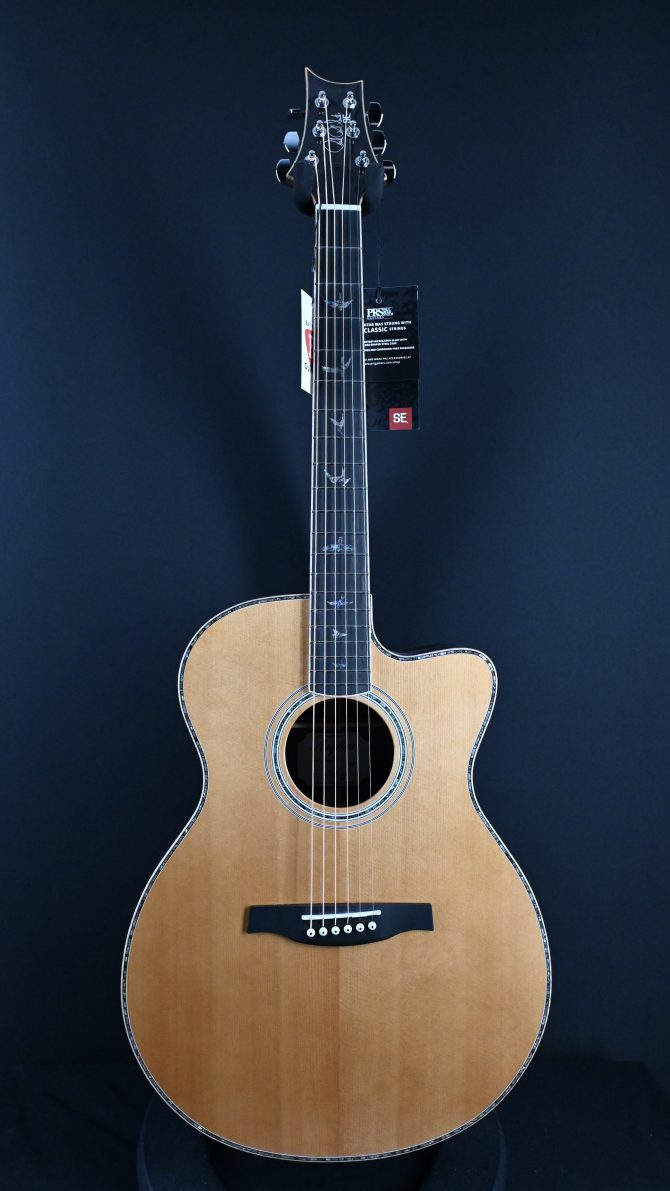 PRS SE A60E Angelus Natural Acoustic Guitar #248